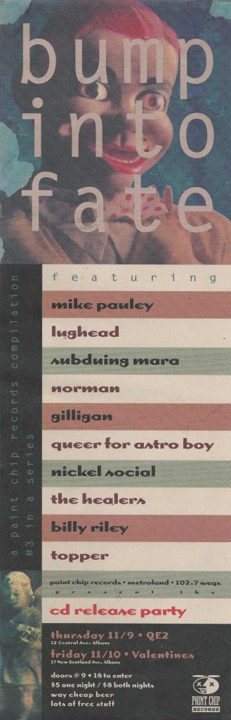 Bump Into Fate release show ad