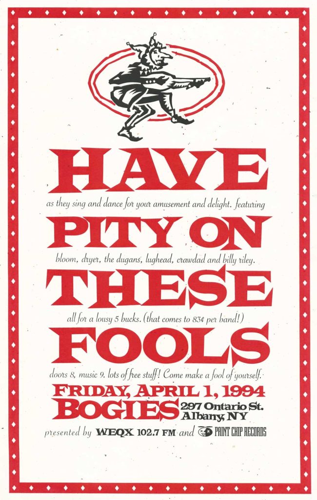 April Fools show poster